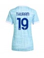 Juventus Khephren Thuram #19 Venkovní Dres pro Dámské 2025-26 Krátký Rukáv